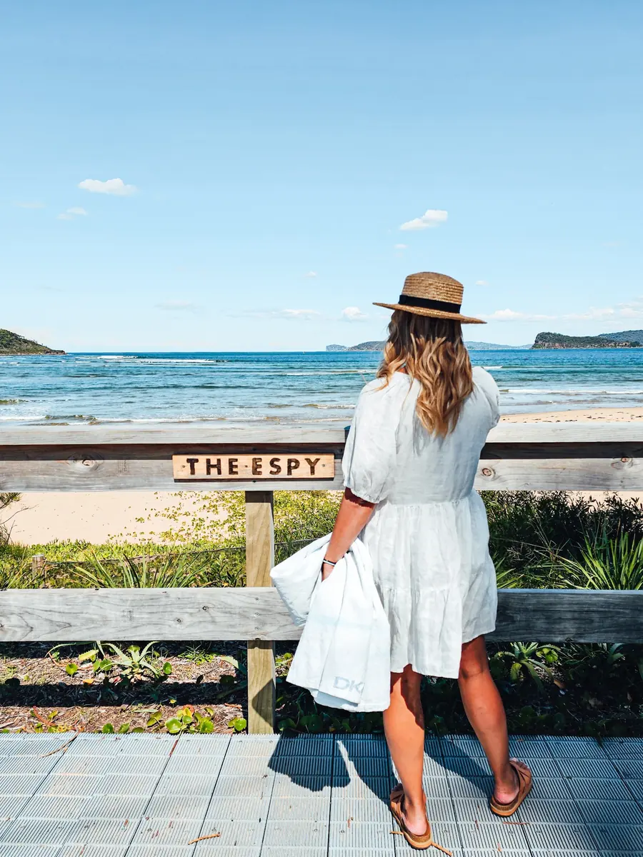 The Esplanade outlook at Ettalong Beach